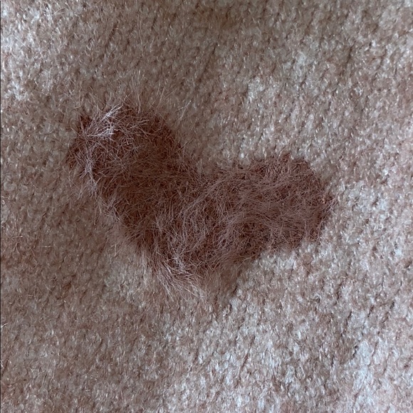 Soft Round Neck Hearts Sweater - Picture 7 of 8